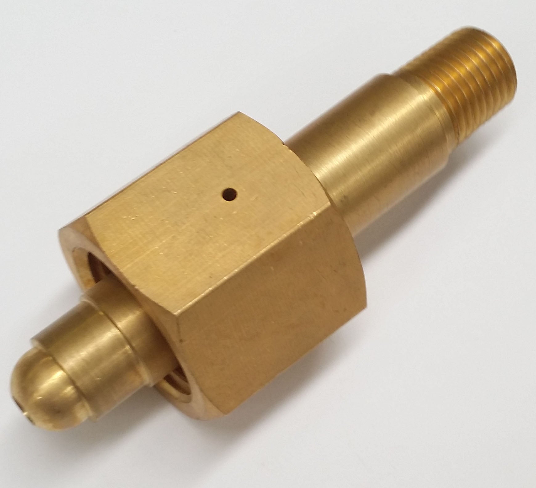 Type 50 - 1/4inch thread nut & stem for Keg King Reg