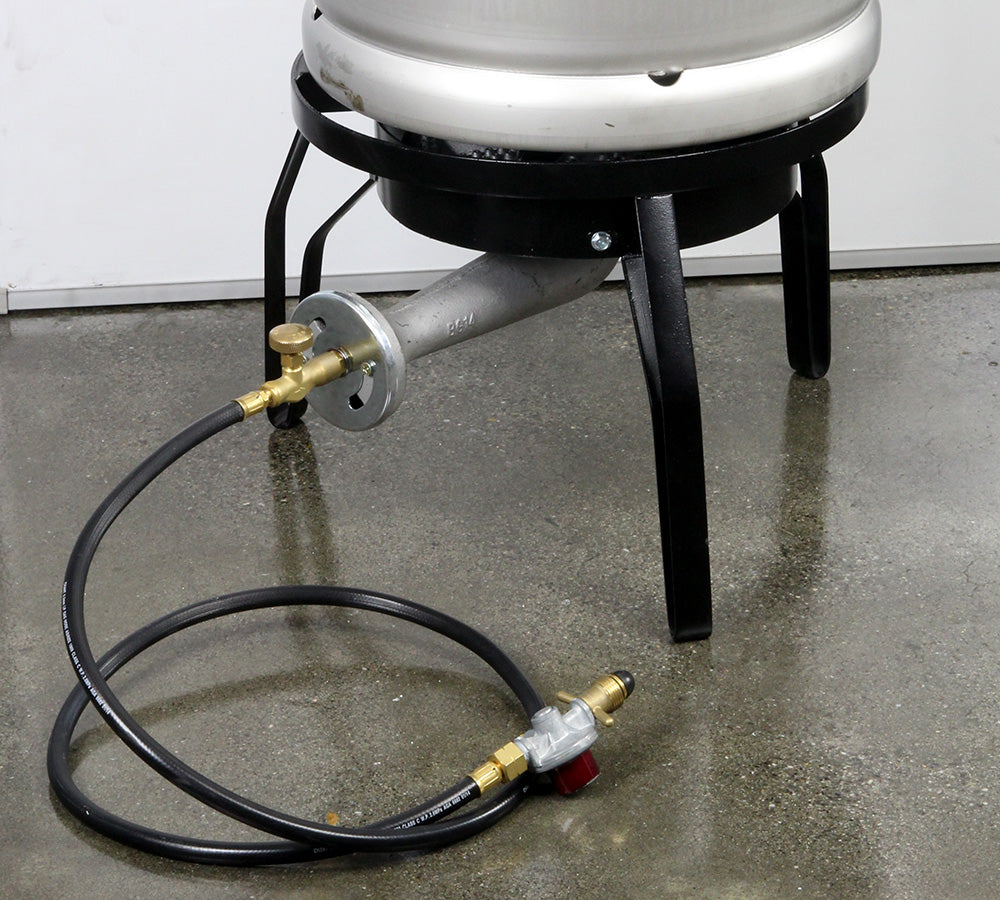 High Pressure LPG Burner with Stand and Regulator