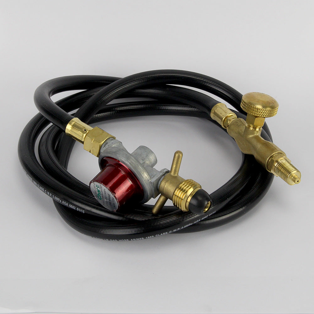 High Pressure LPG Burner with Stand and Regulator