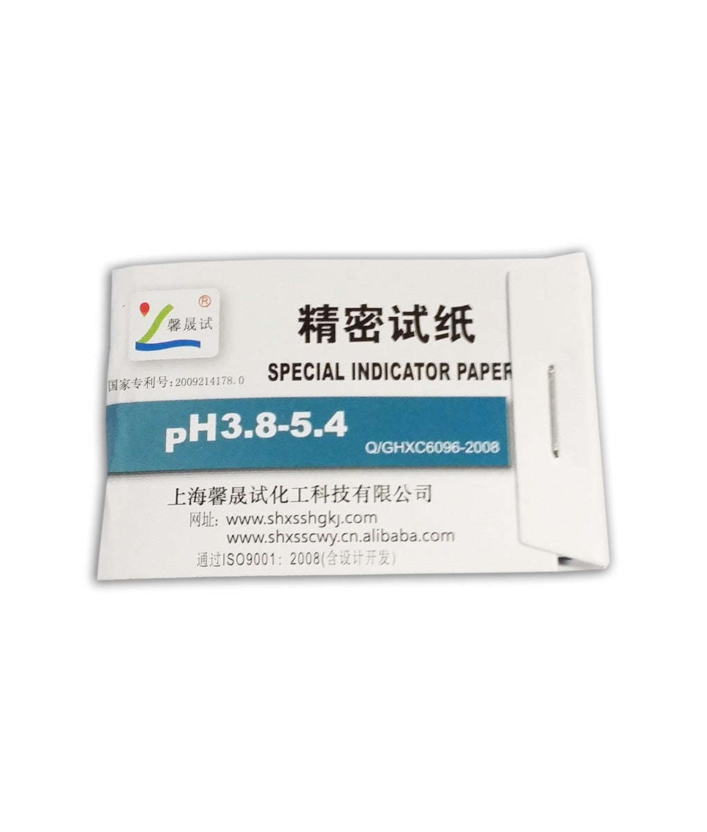 100 Strip Narrow Range PH 3.8 - 5.4 Test Kit