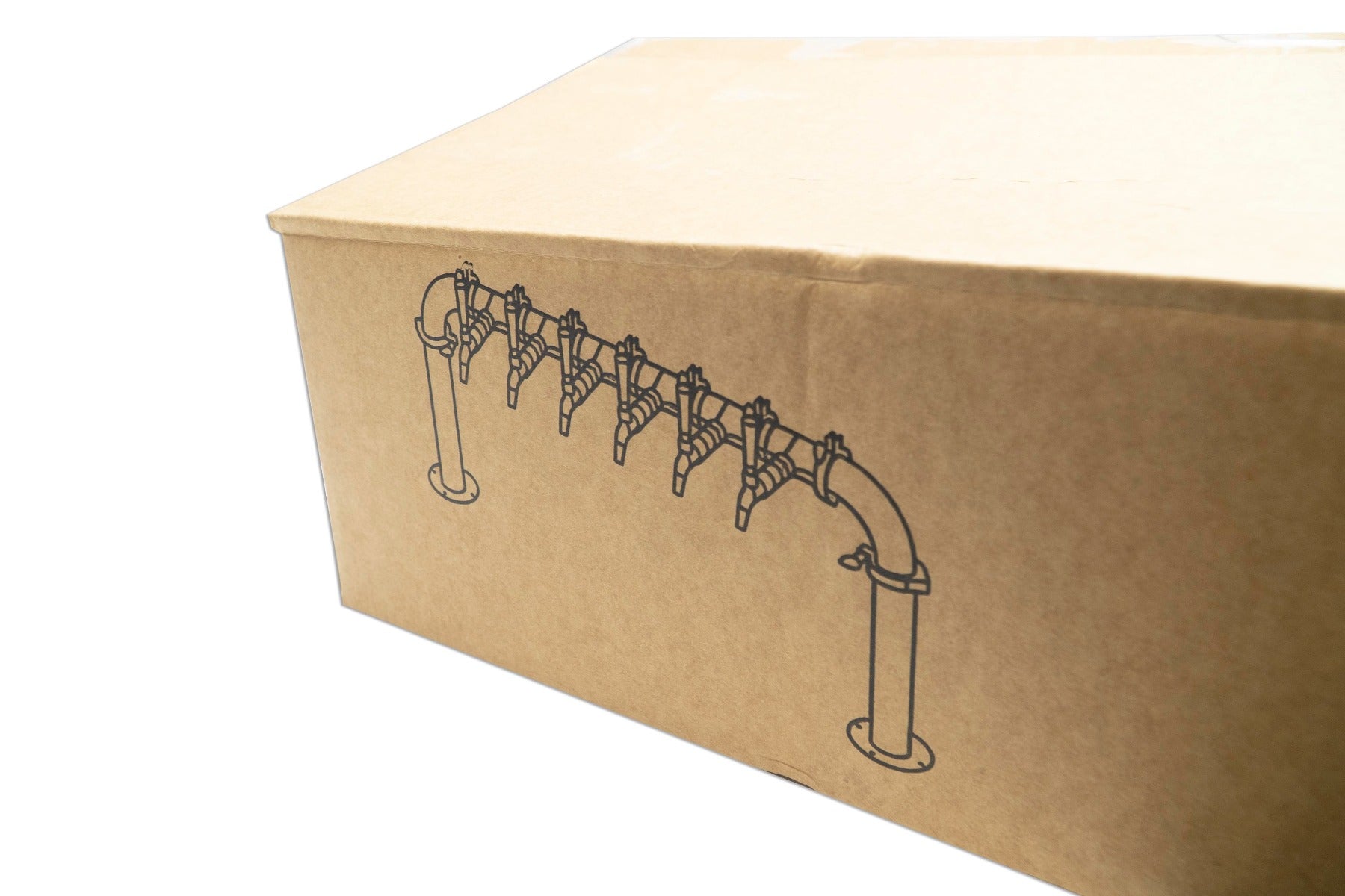Six Tap Modular Font Carton