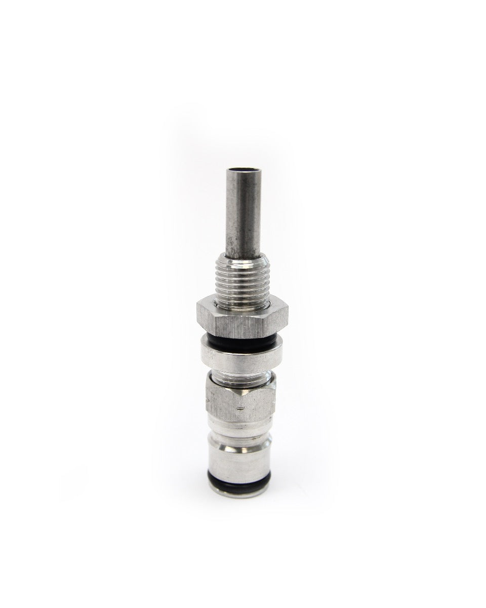 Gas Ball Lock Post with 1/4 Inch Bulkhead Assembly