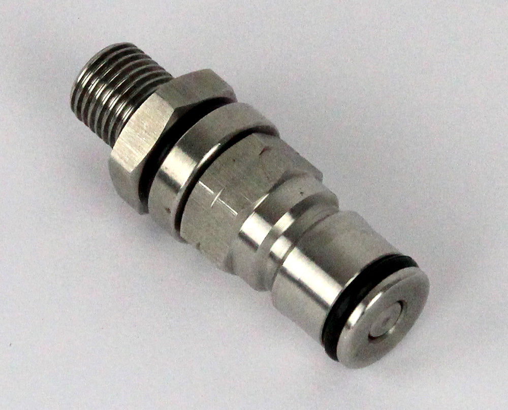 Gas Ball Lock Post with 1/4 Inch Bulkhead Assembly