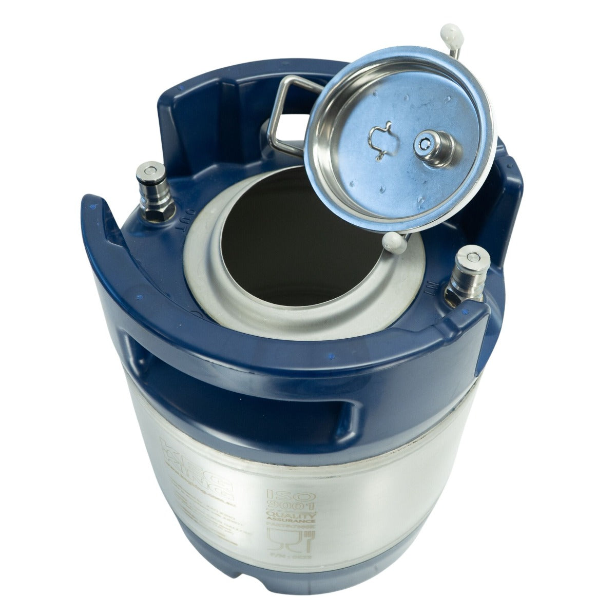 FACTORY SECOND - Keg True Blue 6.5L Ball Lock Cornelius Corny