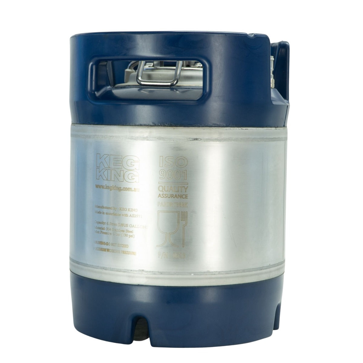 FACTORY SECOND - Keg True Blue 6.5L Ball Lock Cornelius Corny