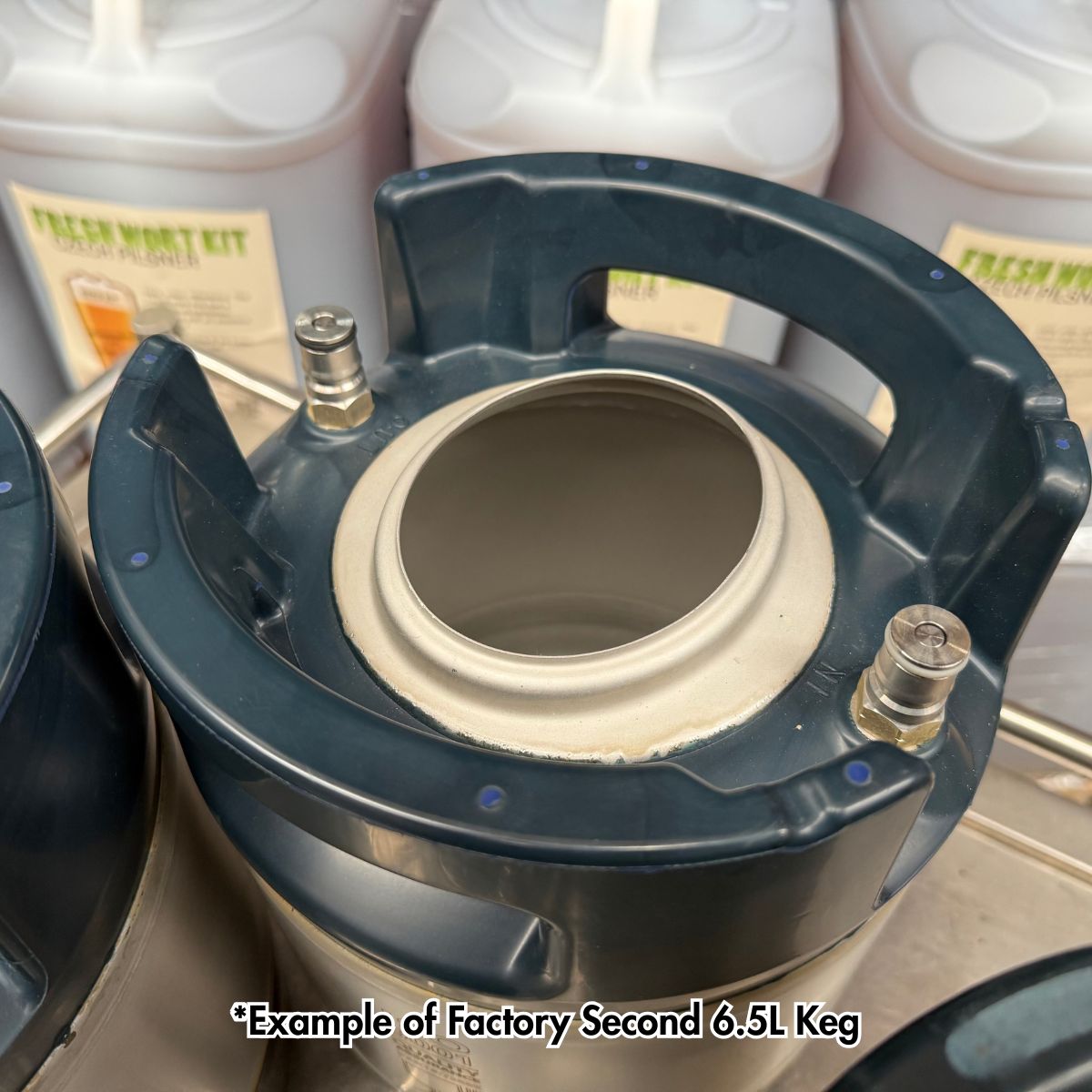 FACTORY SECOND - Keg True Blue 6.5L Ball Lock Cornelius Corny