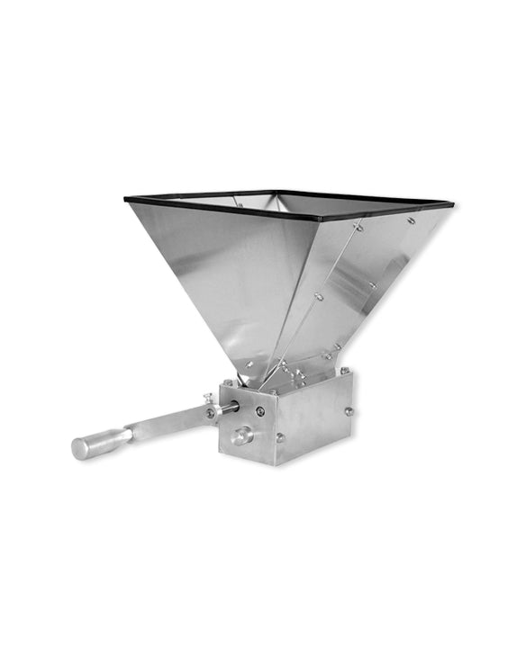 Grain Malt Mill 3 Roller - With Steel Mounting Board