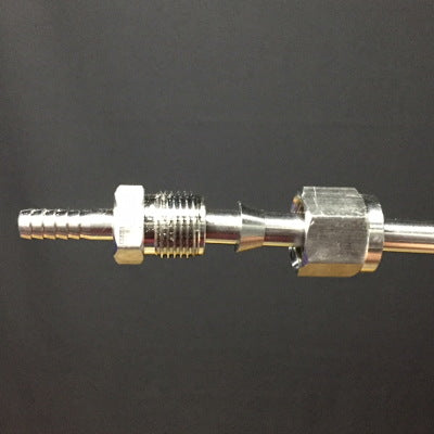 8mm Stainless Compression Fitting to 6mm Barb