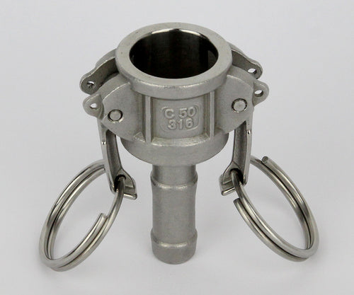 Camlock - Type C Female x 13mm Barb