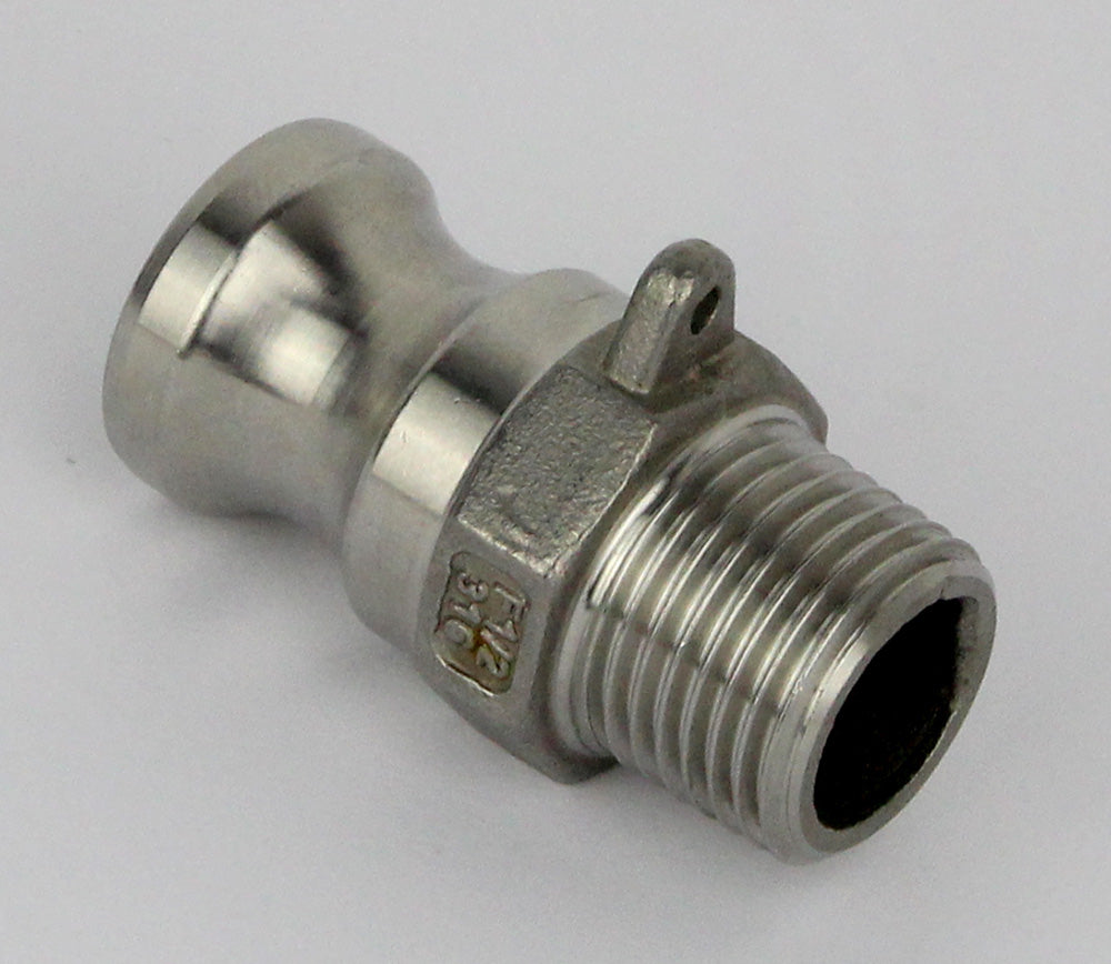 Camlock - Type F Male x 1/2inch Male
