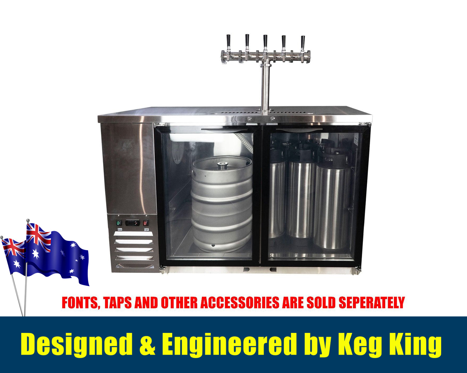 Two Door Super Deluxe Kegmaster
