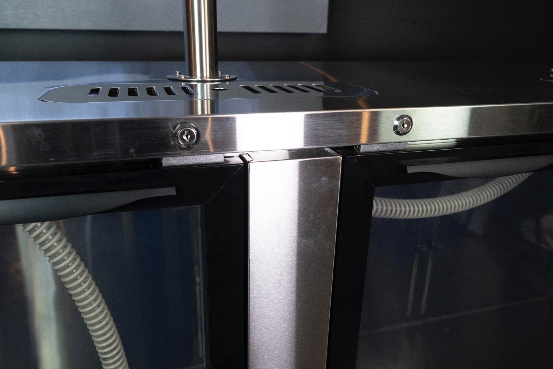 Three Door Super Deluxe Kegerator