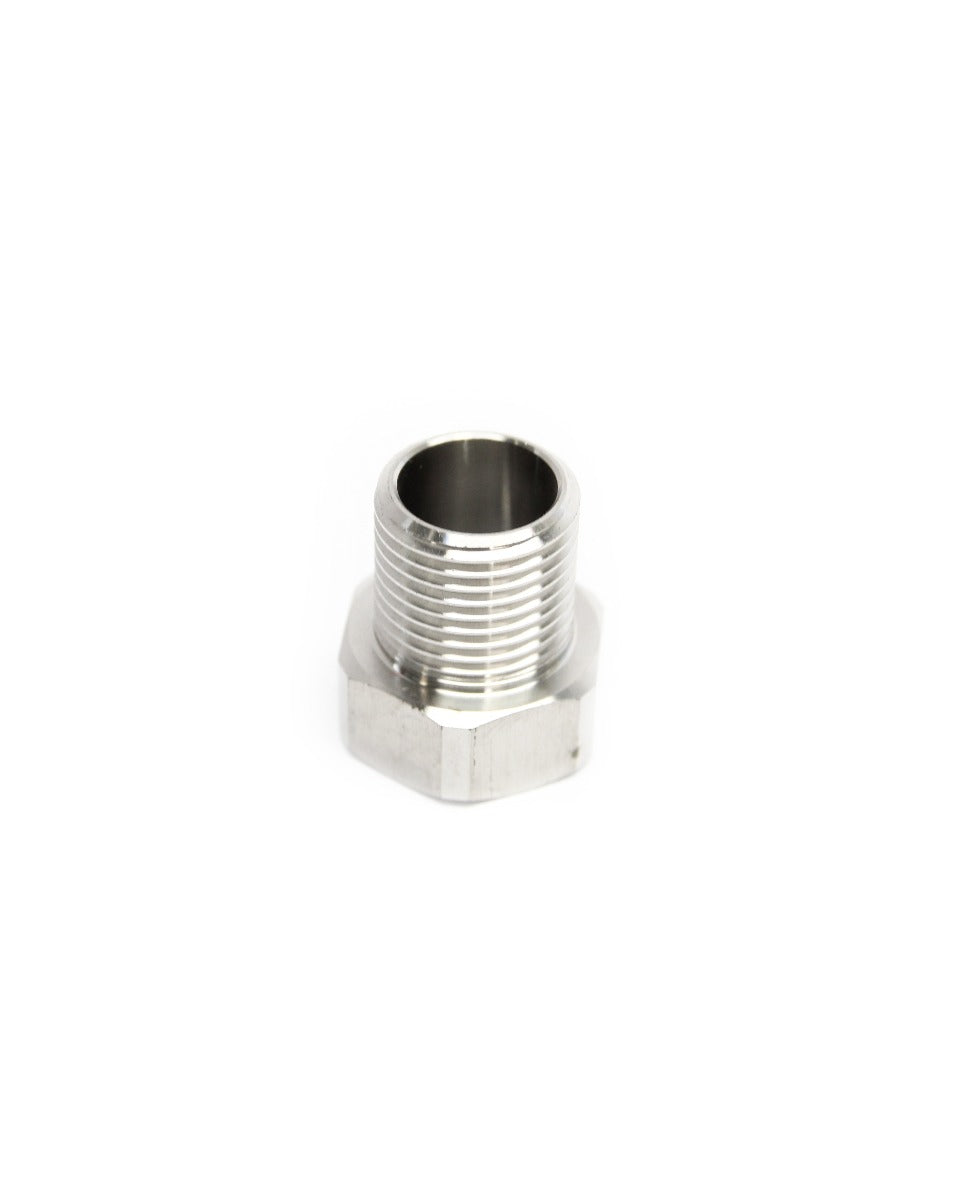 Stainless 5/8 Female to 1/2 Male Adapter