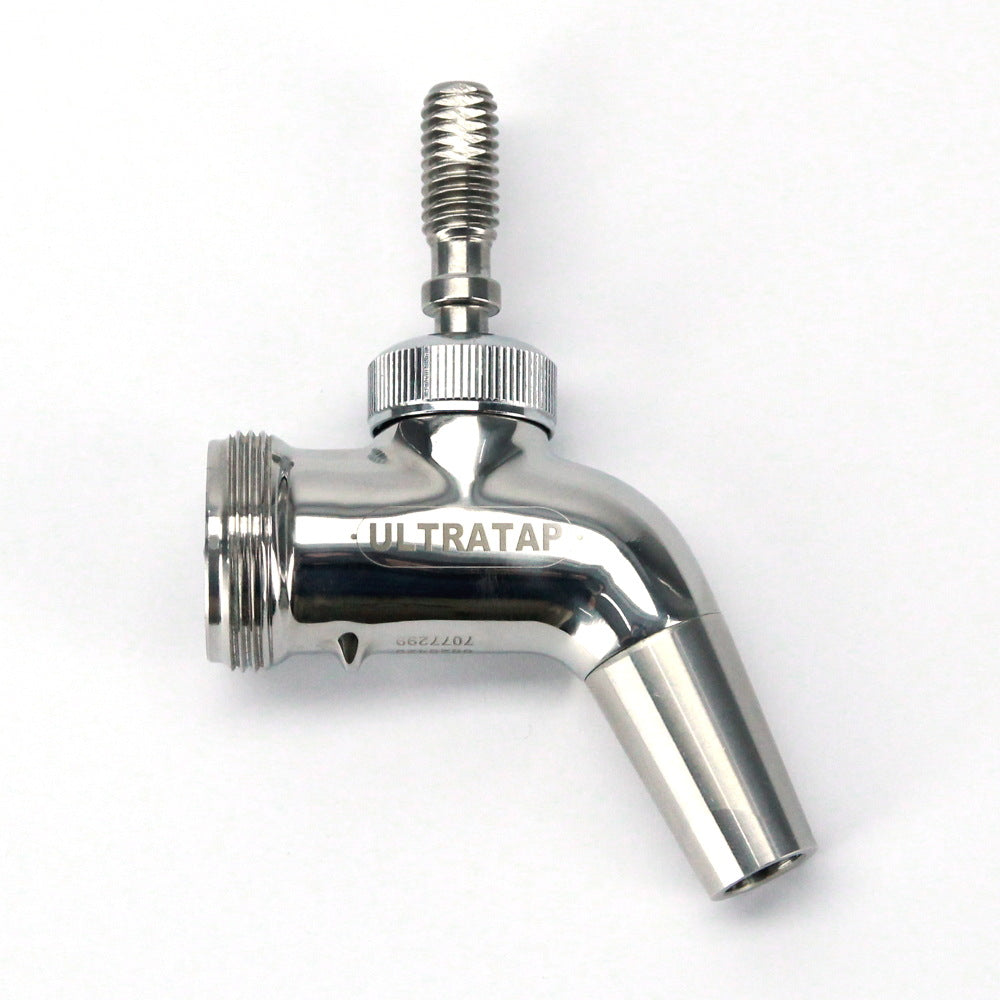 stainless steel ultratap beer tap logo  image 