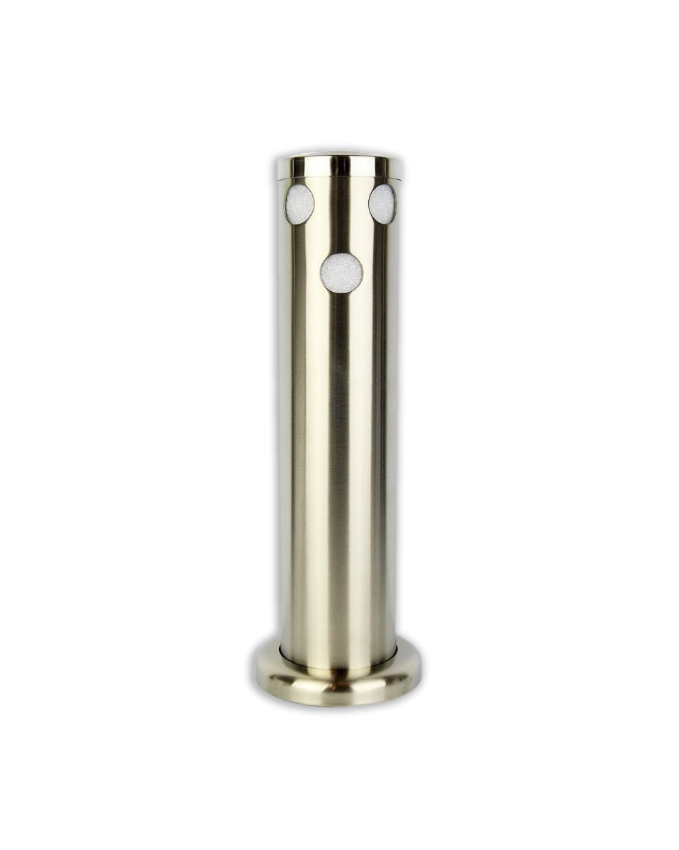Triple Tap Font 304 Stainless Steel