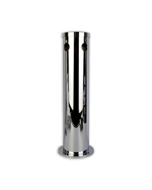 Double Tap Font ABS/PC Chrome Plated