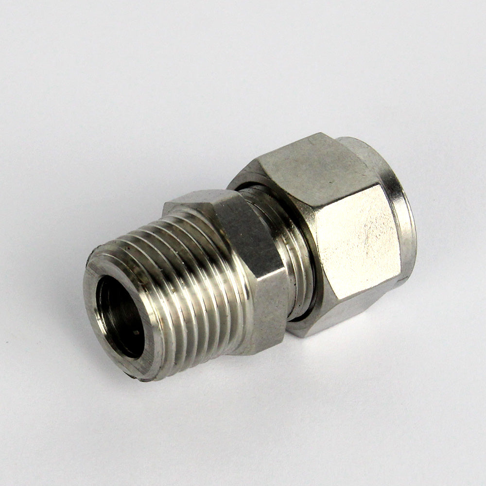 12mm Stainless Compression Fitting to 1/2 inch BSP Male