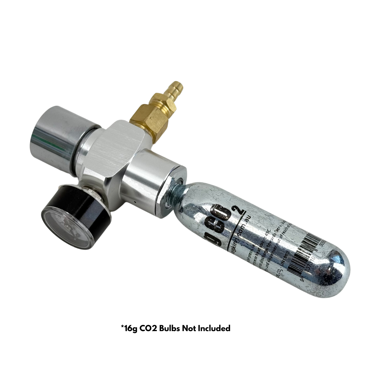 Mini CO2 Charger - For Threaded 16g Bulbs or C02 Cylinders