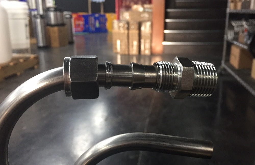 12mm Stainless Compression Fitting to 1/2 inch BSP Male