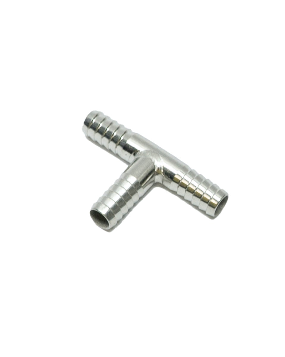 Stainless Tee - 8mm Barb