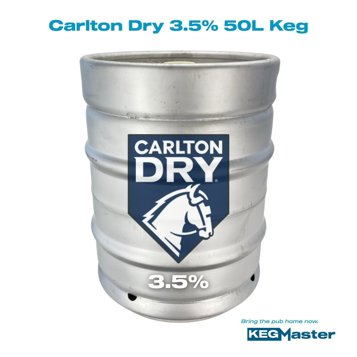50L Keg of Carlton Dry 3.5%