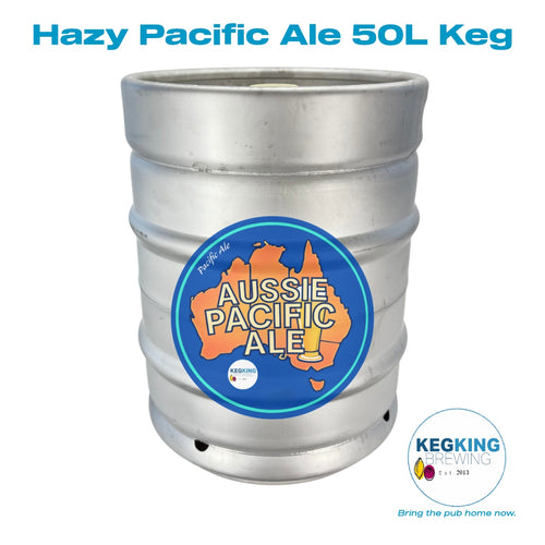 Keg of Beer Keg King Hazy Pacific Ale 50L