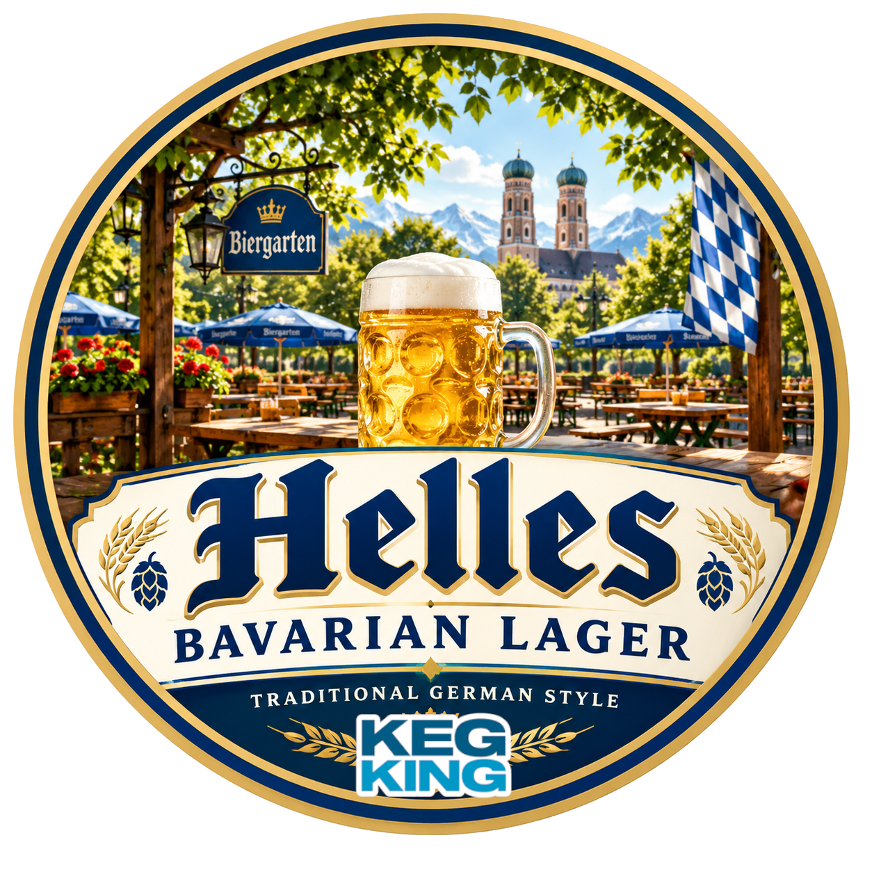 Helles (Bavarian Hell) | Keg King Brewing Co. Fresh Wort Kit
