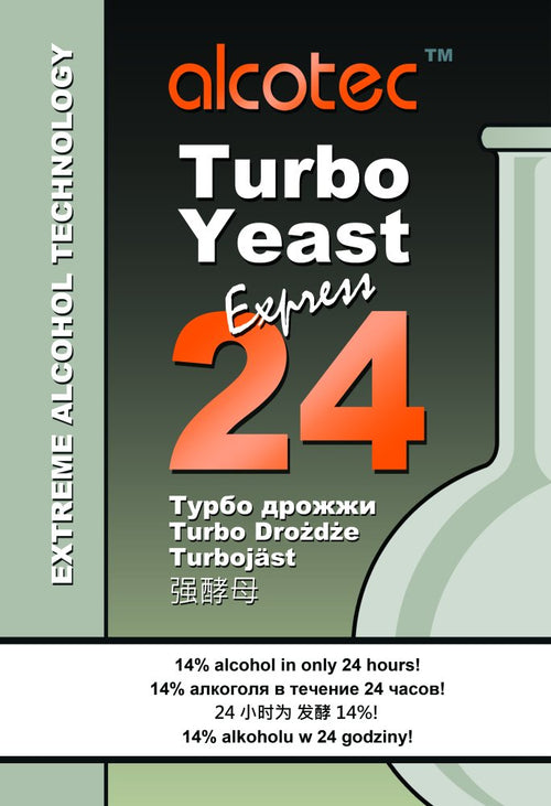 Alcotec 24hr Turbo Spirit Yeast