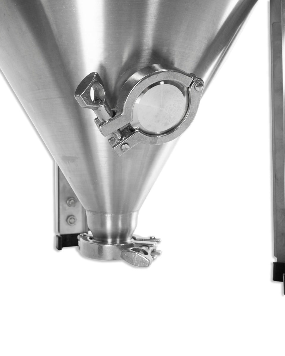 Apollo Titan 30L Stainless Steel Pressure Rated Fermenter bottom view