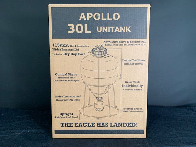 Fermenter Apollo 30L Unitank Pressure Fermenter