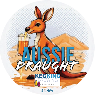 Keg of Beer Keg King Aussie Draught 20L