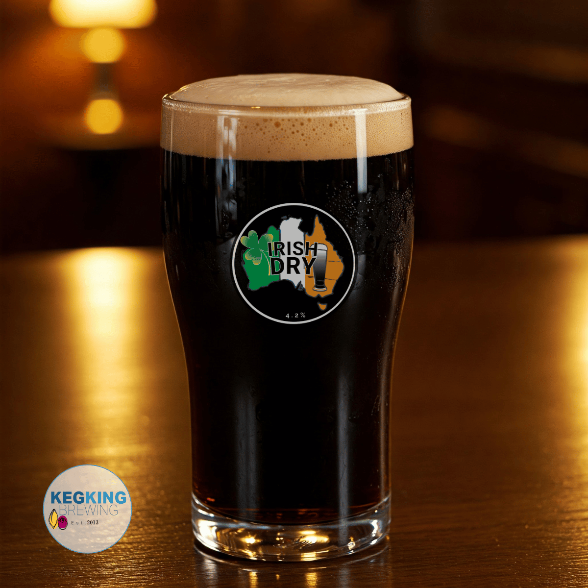 Keg of Beer Keg King Irish Stout 20L