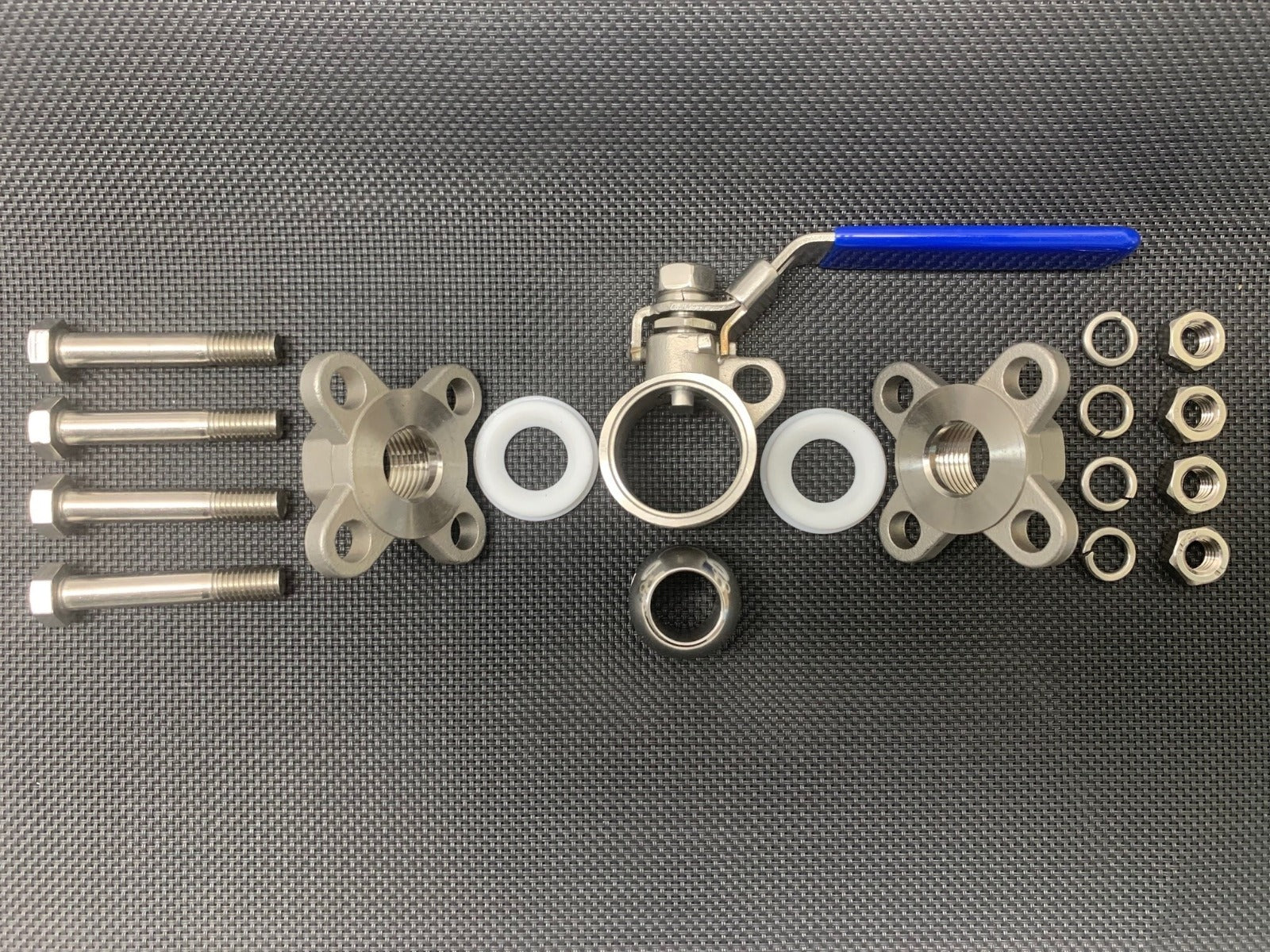 Ball Valve - Three Piece - 1/2inch Male to 1/2inch Female