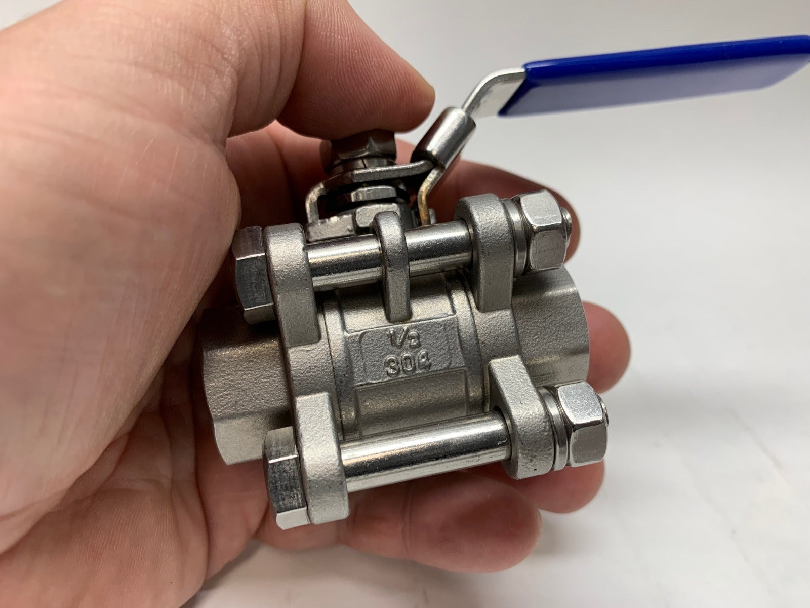 Ball Valve - Three Piece - 1/2inch Female to 1/2inch Female
