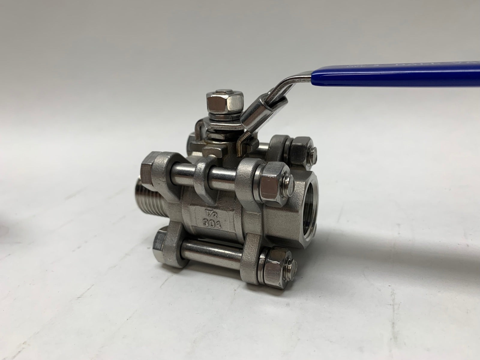 Ball Valve - Three Piece - 1/2inch Male to 1/2inch Female