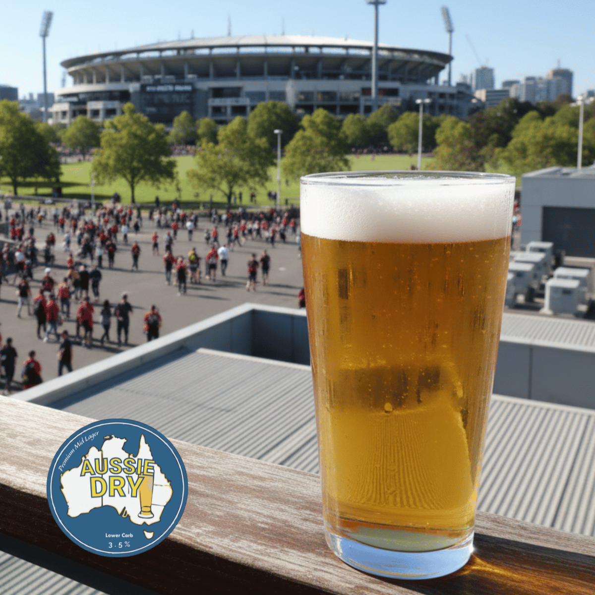 Keg of Beer Keg King Aussie Dry 3.5% 20L