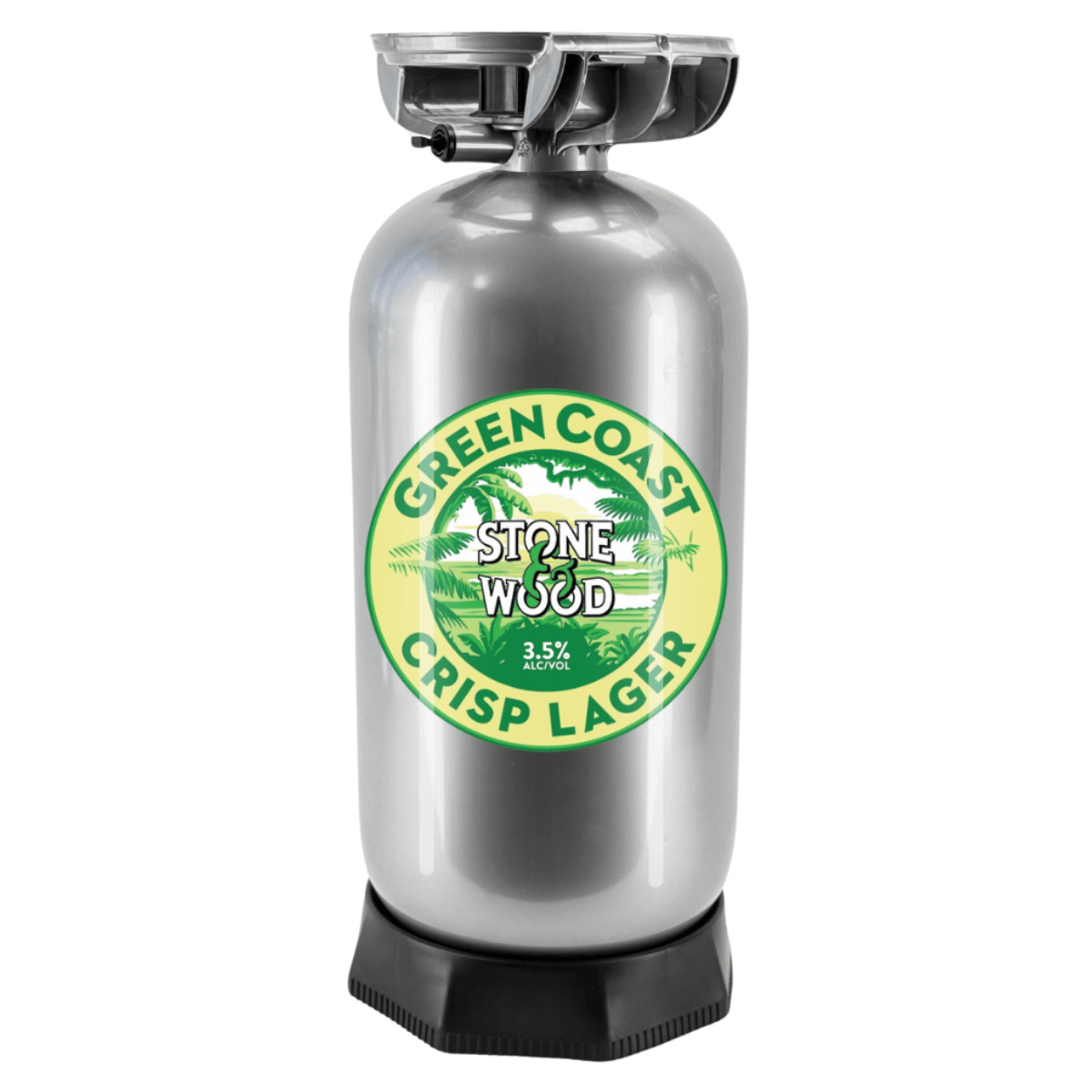 Keg of Beer Stone & Wood Green Coast Crisp Lager 20L
