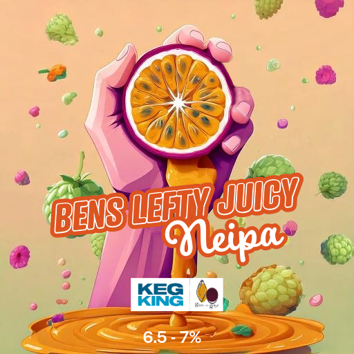 Ben's Lefty Juicy NEIPA| Keg King Brewing Co. Fresh Wort Kit