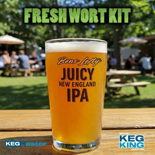Ben's Lefty Juicy NEIPA | Keg King Brewing Co. Fresh Wort Kit