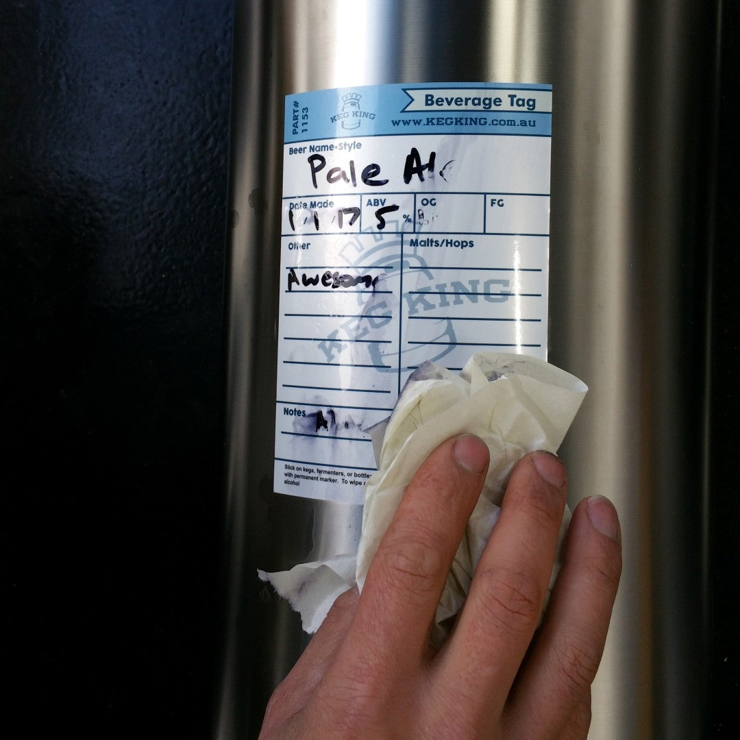 Beverage Tag - Reusable Labels