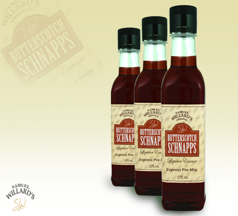 Samuel Willards Pre-Mix Butterscotch Schnapps