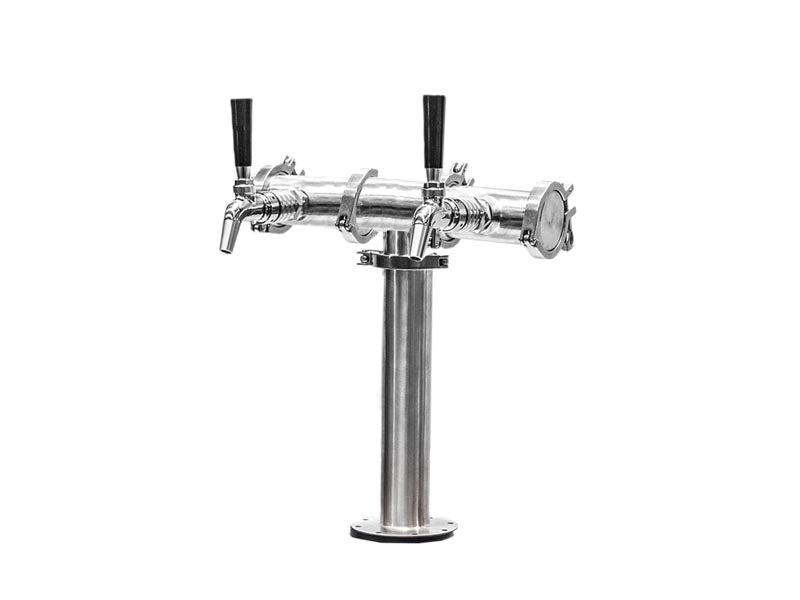 Double Tap Modular Beer Font Tower - angle view