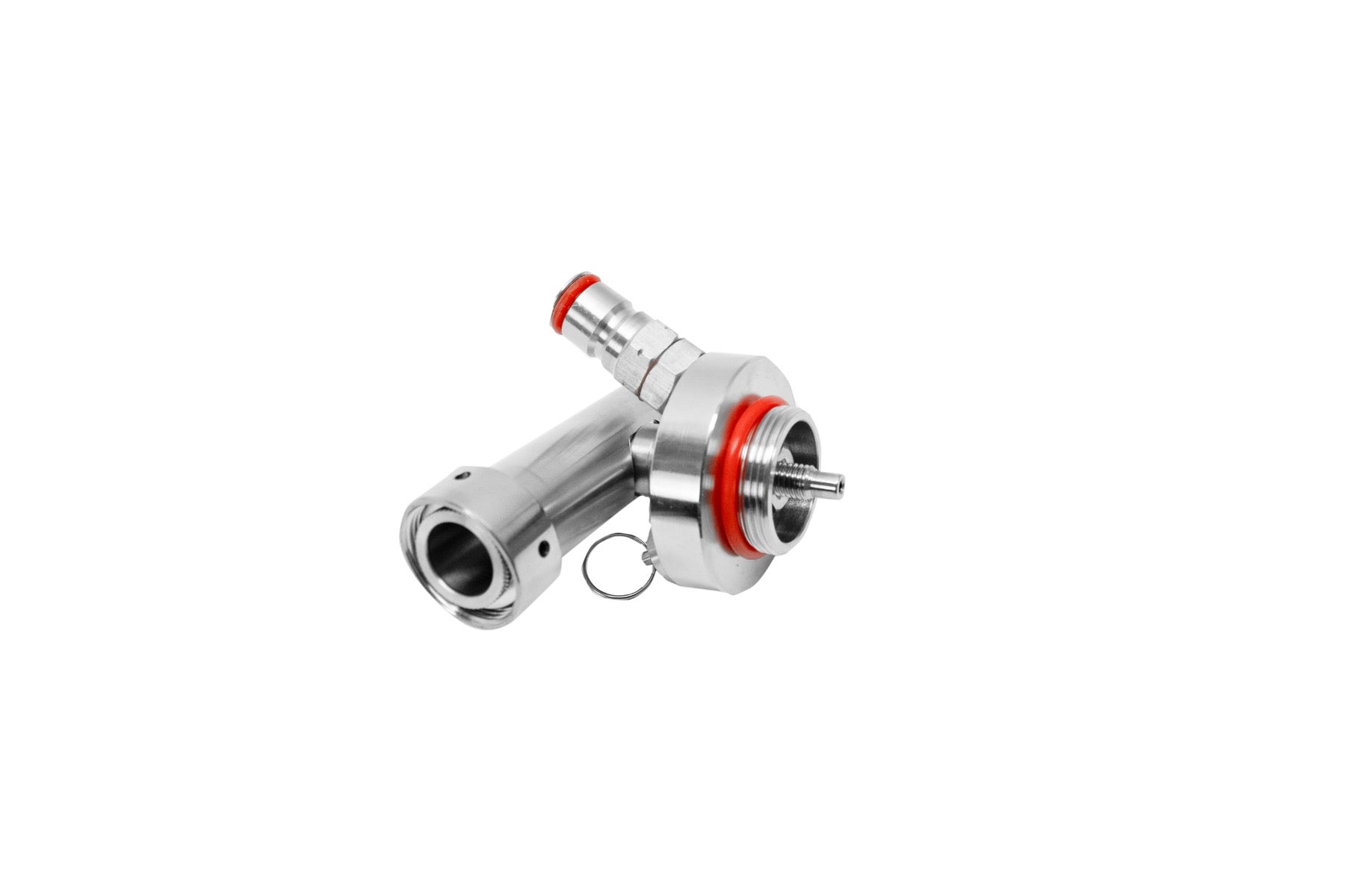 Mini Keg Long Liquid Pipe Coupler (Stainless Steel)