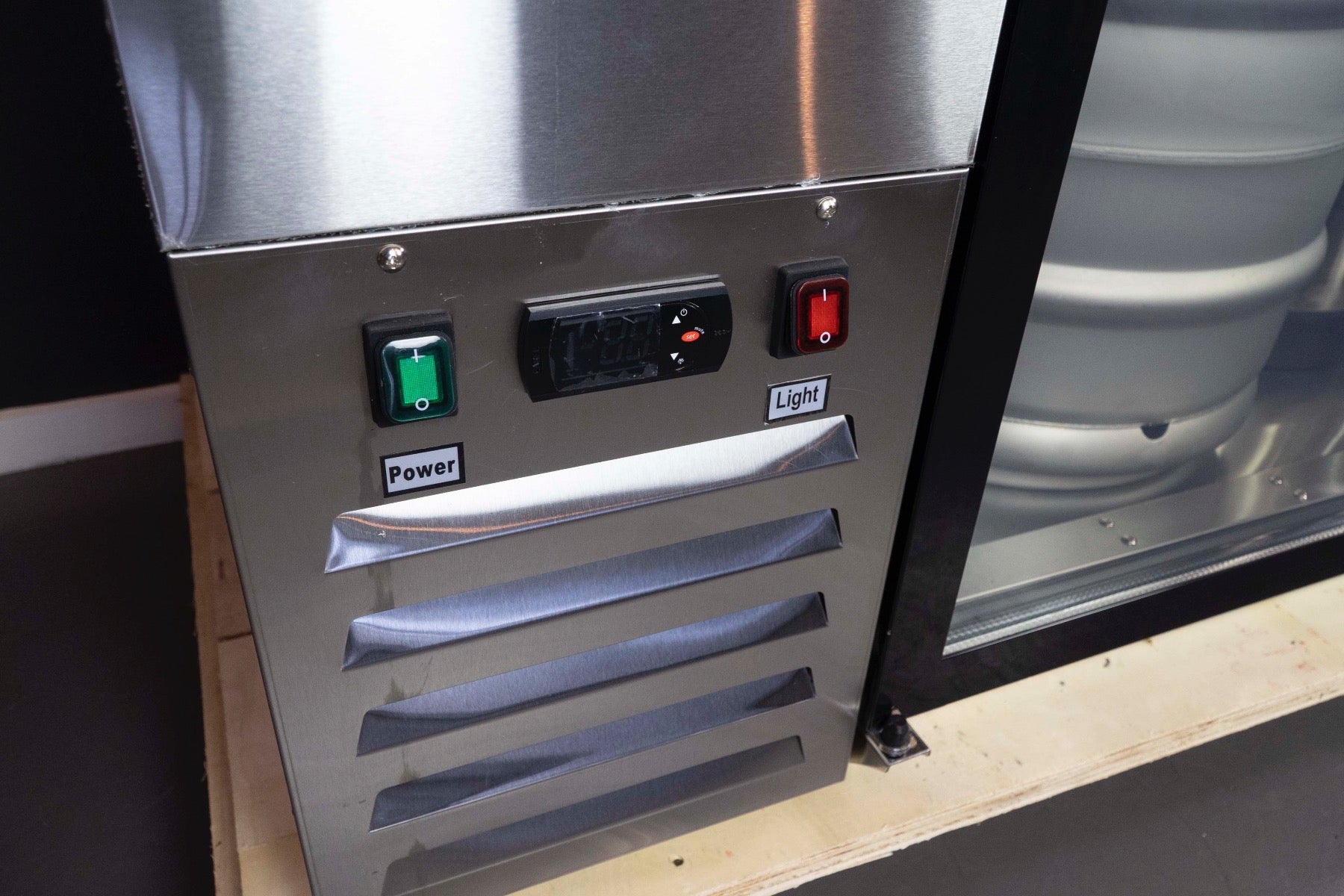 Compact Two Door Super Deluxe Kegerator