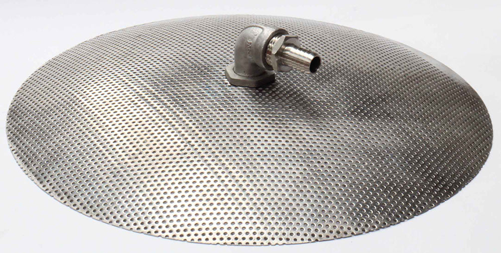 Domed Stainless Steel False Bottoms (30cm)