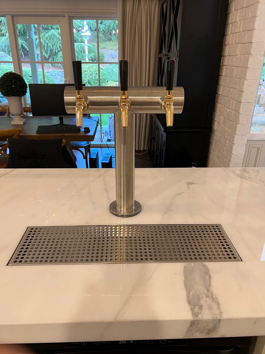 KegMaster Under Bench Telescopic SS Font Adaptor