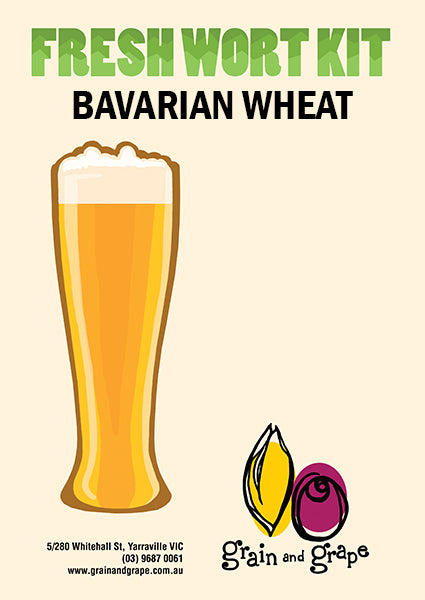 Bavarian Wheat| Keg King Brewing Co. Fresh Wort Kit