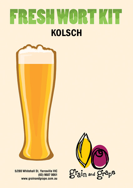 Traditional German Ale (Kölsch) | Keg King Brewing Co. Fresh Wort Kit