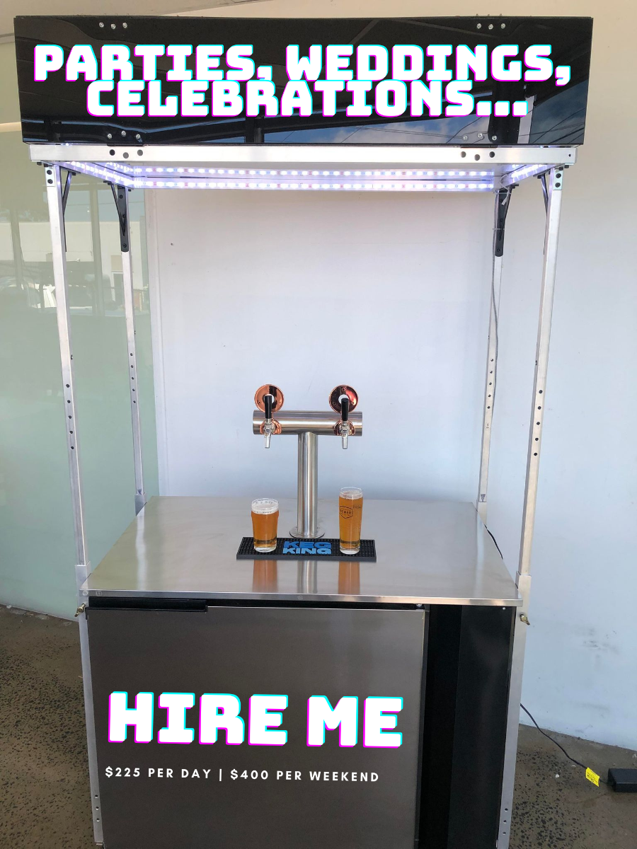Kegmaster Solstice Event Stand Day Hire