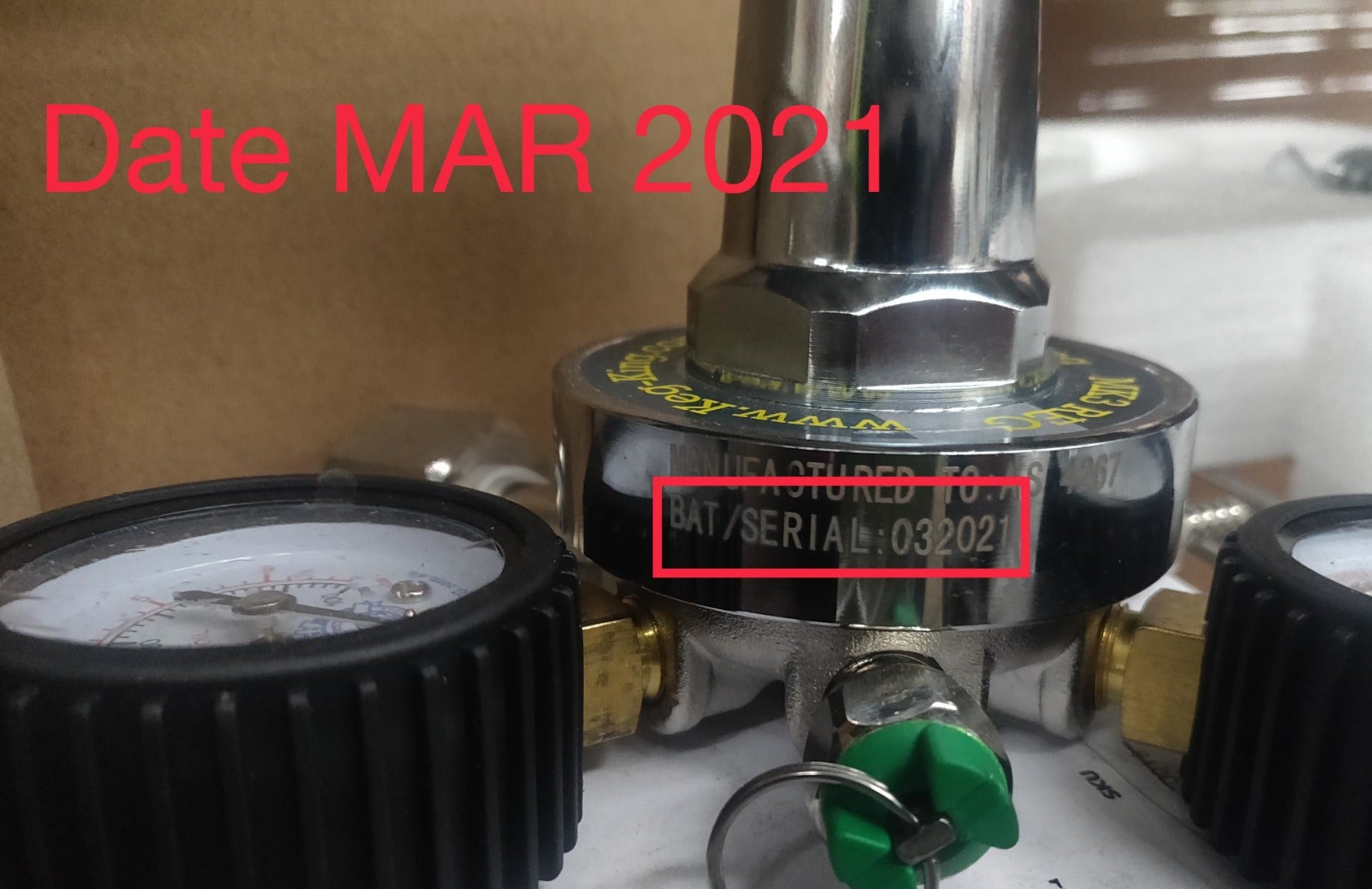 Regulator Replacement Diaphragm and Seat Assembly (Old Model)